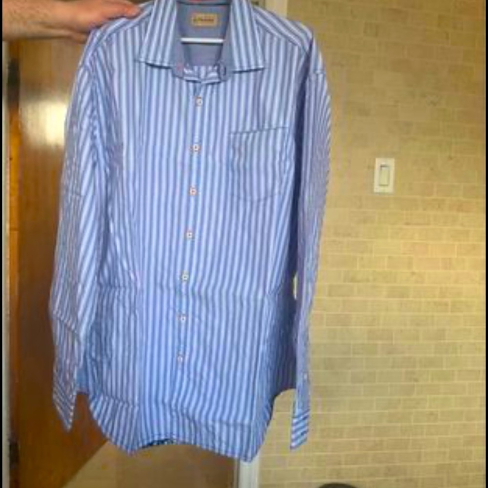 Vintage Tommy Hilfiger button up dress shirt mens XL